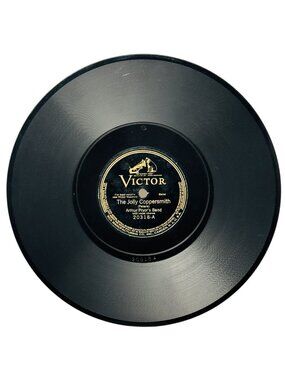 Arthur Pryors Band The Jolly Coppersmith 10 Inch Shellac 78 RPM Victor 20318